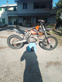 Ktm 125 exc 2005 full blak