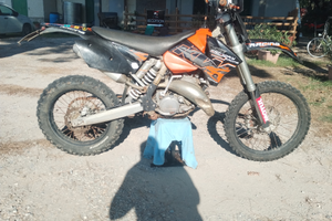 Ktm 125 exc 2005 full blak