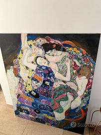 Quadro Klimt stampa dimensioni in foto