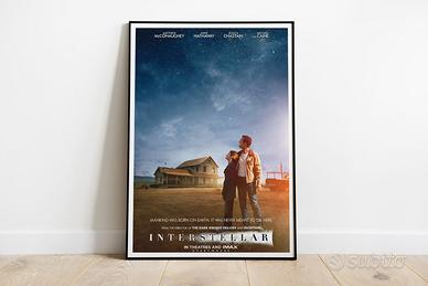 #238 - Poster Locandina Film "Interstellar"
