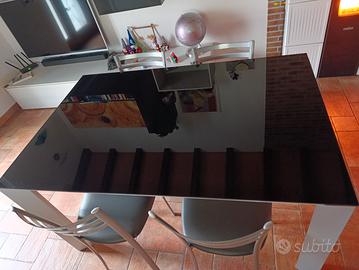 Tavolo Scavolini Tai allungabile 140x90 nero