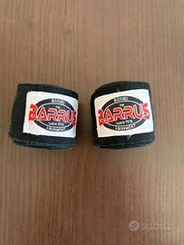 Fasce Boxe Barrus Nere - Bende Mani per Sport