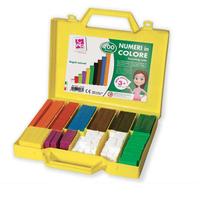 numeri in colore REGOLI - valigetta da pz. 200