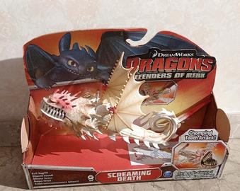 Screaming Death dragon trainer figure