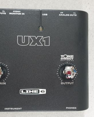 scheda audio Line6 UX1