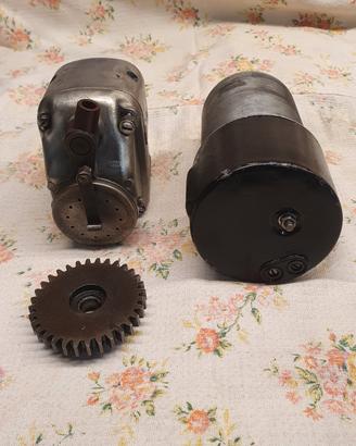 Dinamo e magnete Guzzi 250 d'epoca 