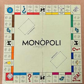 MONOPOLI - Gioco da tavolo vintage anni 50/70