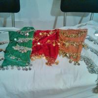 cinture con monete per danza orientale