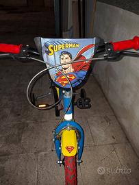 Bici bambino Superman