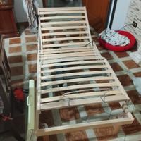 rete ortopedica elettromivimentata con materasso d