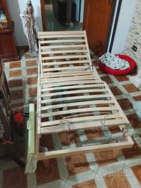 rete ortopedica elettromivimentata con materasso d