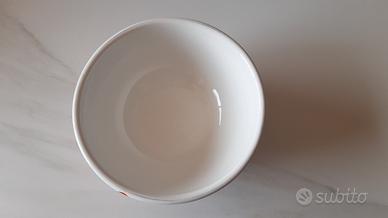 Tazza da cereali kellogg's bianca con marchio