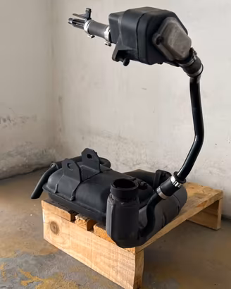 MARMITTA PIAGGIO CON CATALIZZATORE X VESPA .