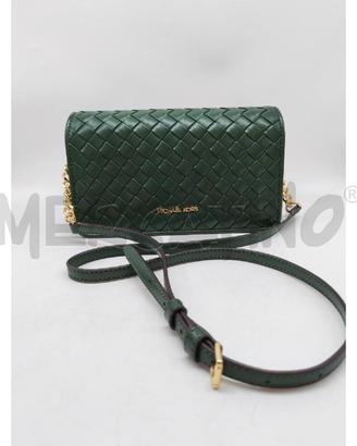 BORSETTA DONNA MICHAEL KORS VERDE INTRECCIATA