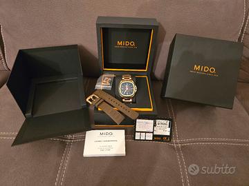 orologio mido multifort tv big date chocolate 