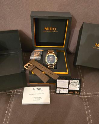 orologio mido multifort tv big date chocolate 
