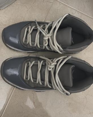Scarpe jordan 11 grigie