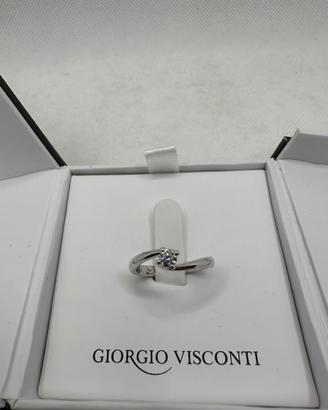 Anello solitario Giorgio Visconti