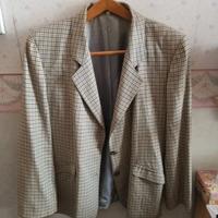 Blazer Vintage Donna Fantasia a Scacchi Taglia 46