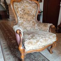 Poltrona stile barocco
