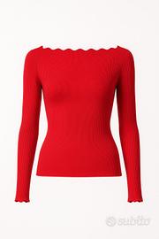 Pullover Donna Costine Rosso 
