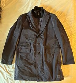 Moncler Lespa cappotto blue tg.  5, imbottito
