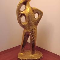 Scultura astratta ottone - Antonio Violano