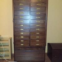 Mobile classificatore schedario settimanale