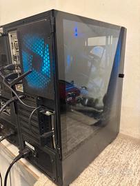 PC Gaming Tower+Monitor+Mouse+Keyboard