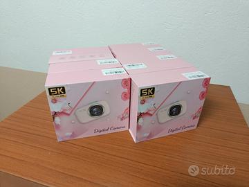 Stock di 10 fotocamere digitali 5K con SD 32 gb
