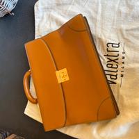 Valextra Milano. Borsa 24 ore in pelle originale