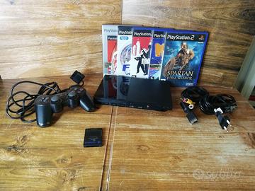 Console playstation 2 completa di giochi TESTATA