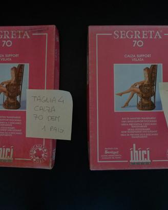 2 Calze sanitarie IBICI Segreta 70 taglia 4/5