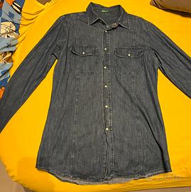 Camicia jeans United Colors of Benetton