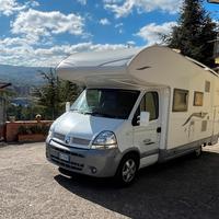 camper mansardato Renaul Master