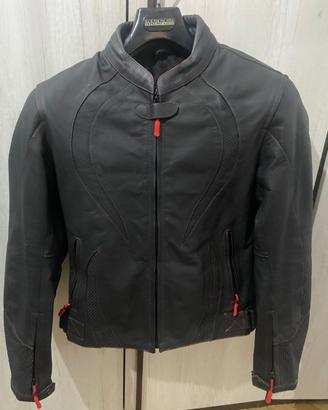 Giubbotto moto donna