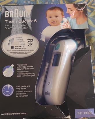 Braun termometro orecchio 
