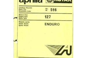 Catalogo ricambi motore Aprilia 127 Rotax Enduro