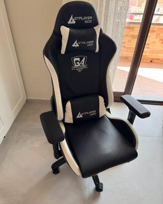 GTPLAYER Ace - Sedia Gaming Ergonomica.