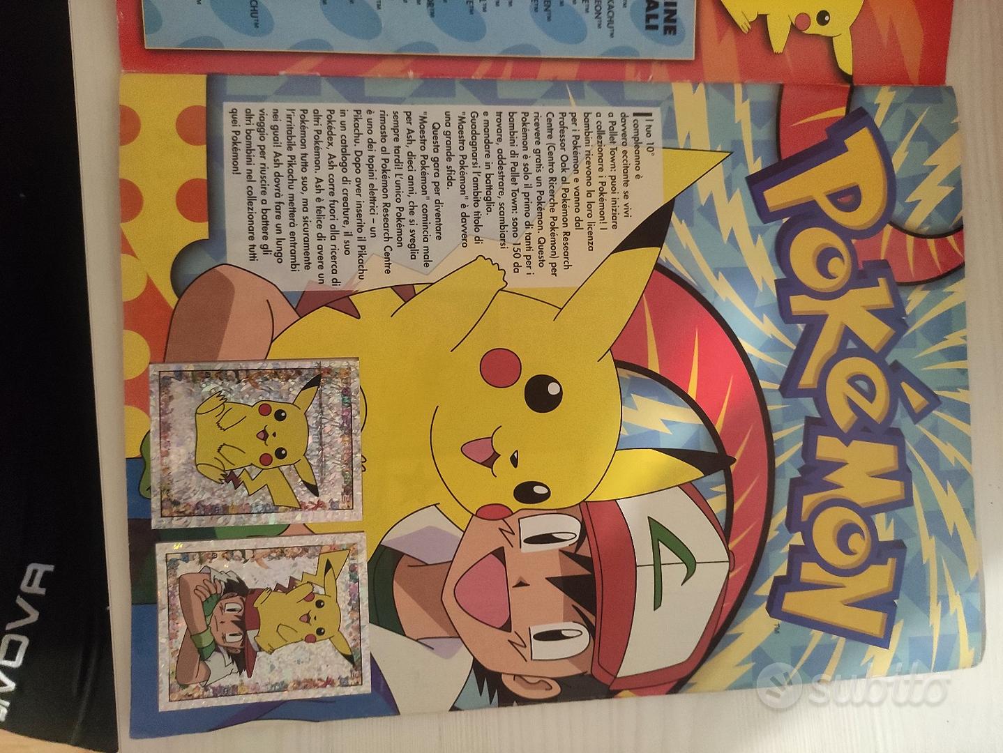 album pokemon vintage 1999 completo con poster com - Collezionismo In  vendita a Perugia