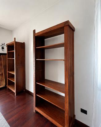 Librerie in legno massello