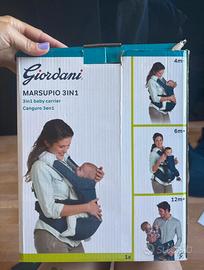 Marsupio Giordani 3 in 1