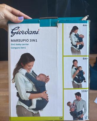 Marsupio Giordani 3 in 1