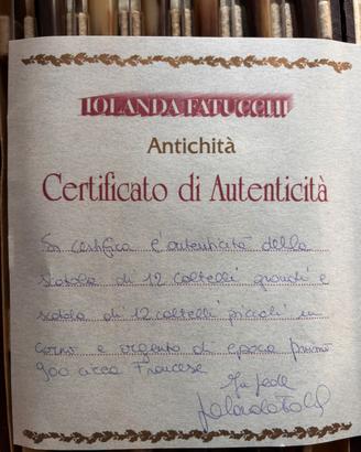 Coltelli e coltellini