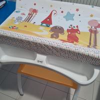 fasciatoio con vaschetta bagnetto della brevi