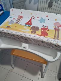 fasciatoio con vaschetta bagnetto della brevi