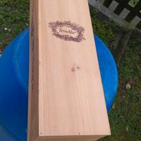 Cassetta vino in legno