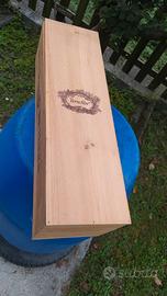 Cassetta vino in legno