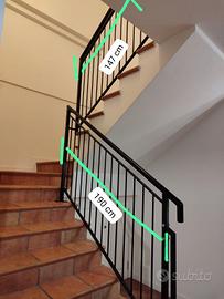 Ringhiera in ferro per scale interne o esterne