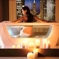 Vasca da bagno rettangolare a vetri Treesse 180 cm